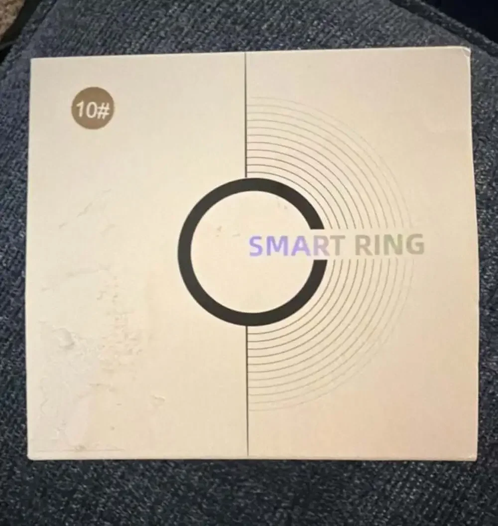 Unbranded Gold-Tone Health Fitness Activity Tracker Smart Ring, Size 10#